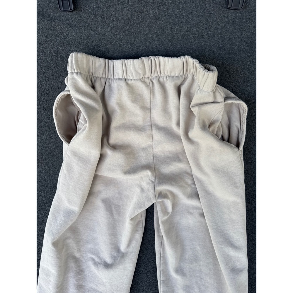 John Galt Brandy Melville Beige Jogger Sweatpants MCH002-Z087 Tan Fleece Pockets - Picture 7 of 7